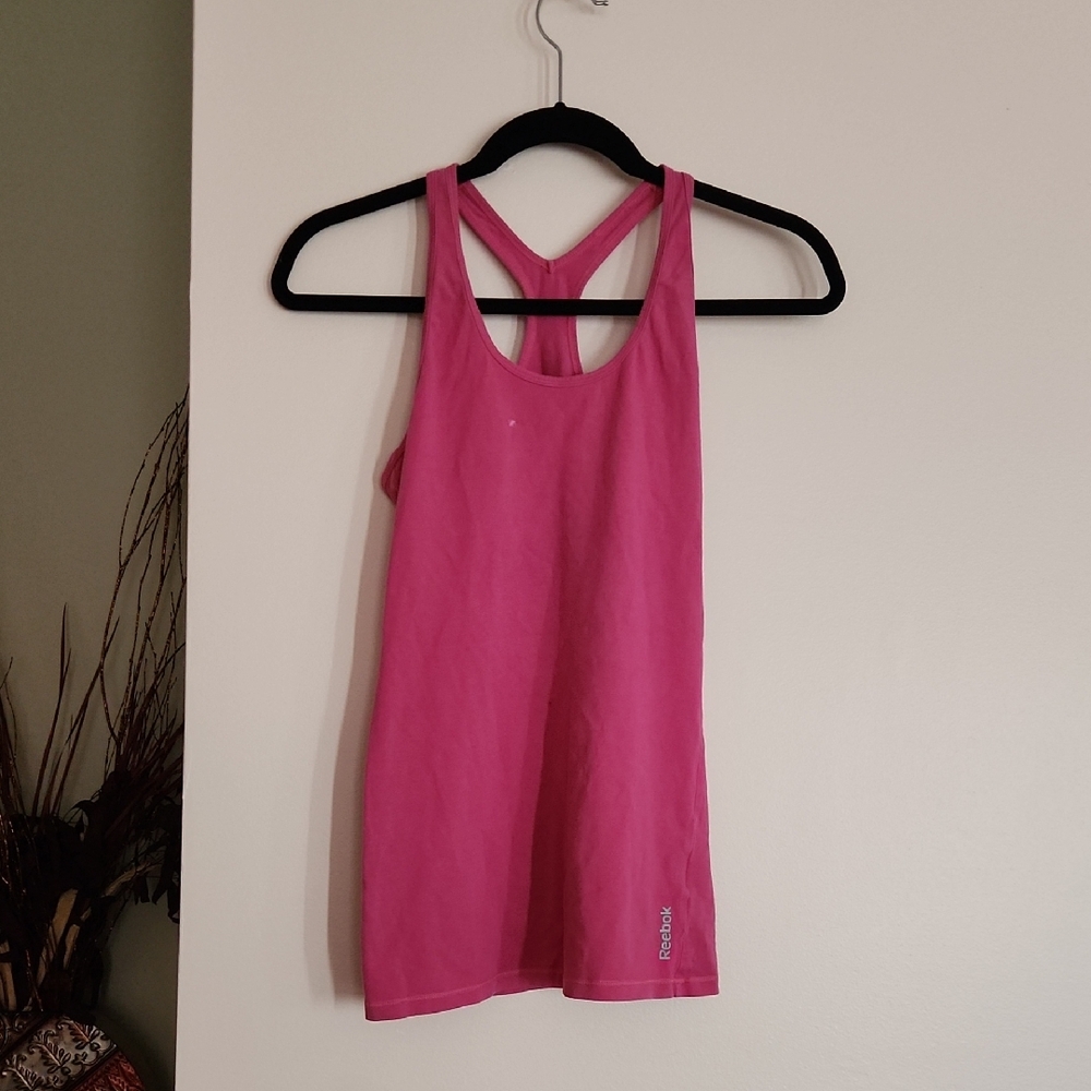 Reebok Women's Pink Tank Top